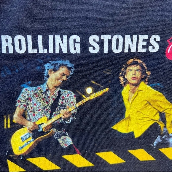 VTG The Rolling Stones No Security Tour 1999 T-Shirt Black Double Sided Large - Picture 4 of 13